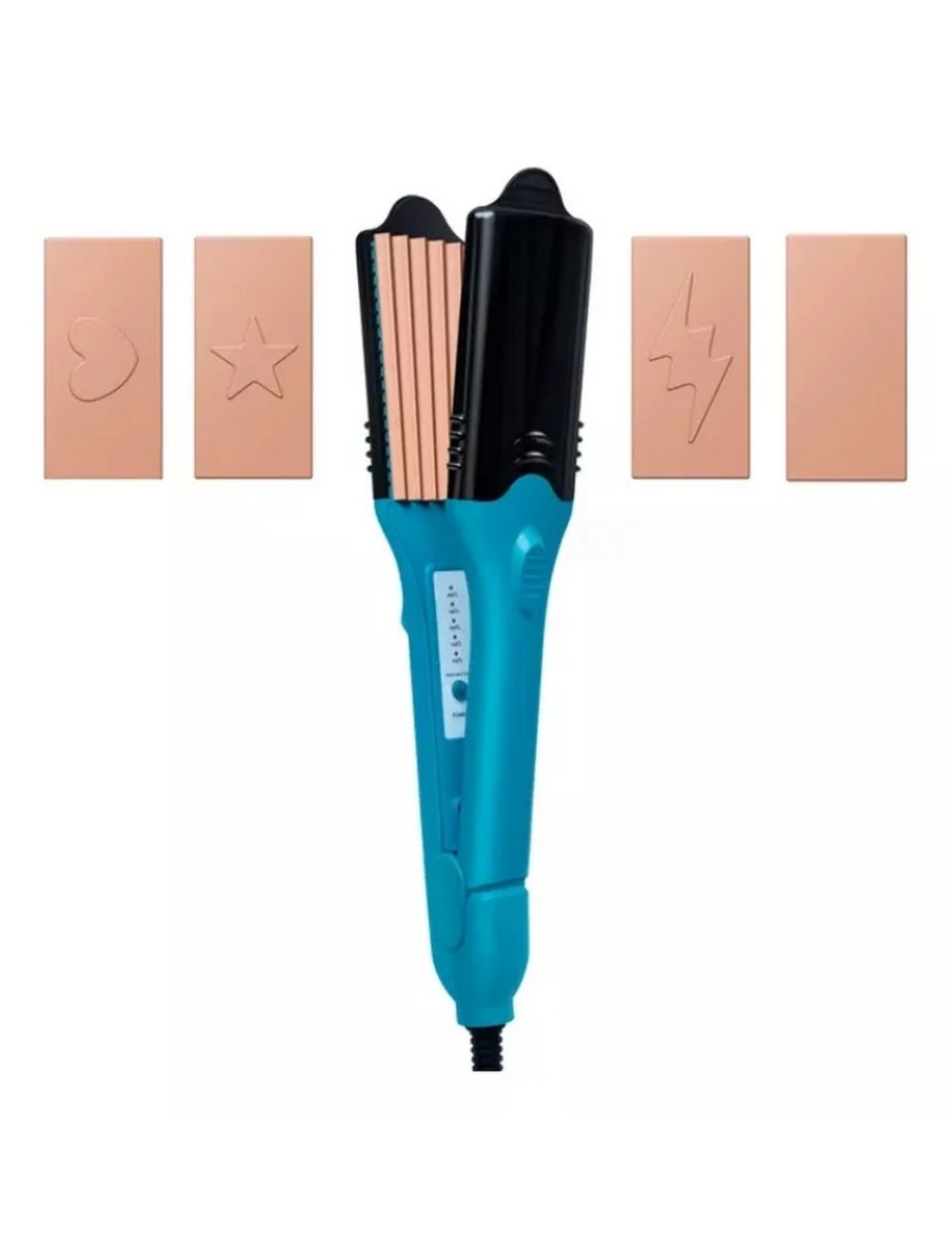 Peine Alisador De Cabello Con Estampado 3d Love Star Figuras