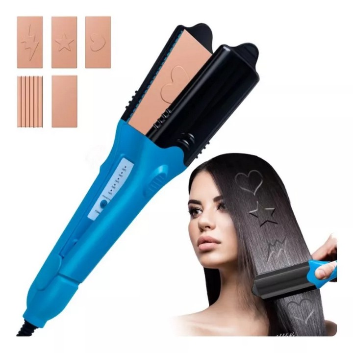 Peine Alisador De Cabello Con Estampado 3d Love Star Figuras