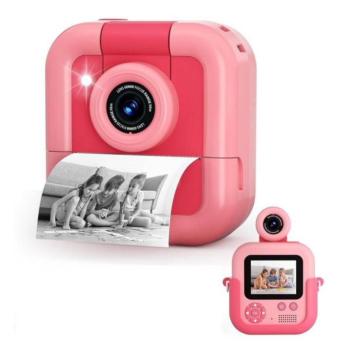 Cámara Instantánea Niñas Con Impresión Cámara Video Digital