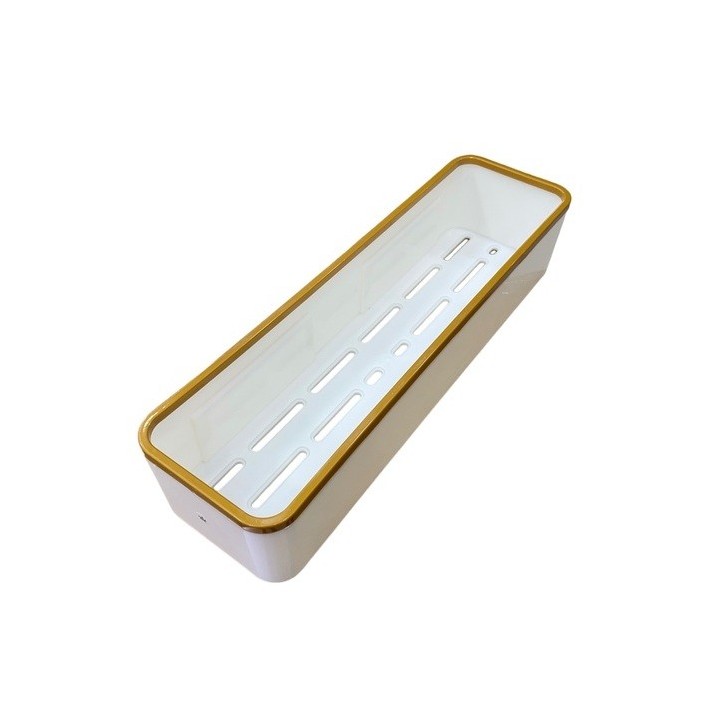 Estante Rectangular Adhesivo Montaje Pared Cocina Baño