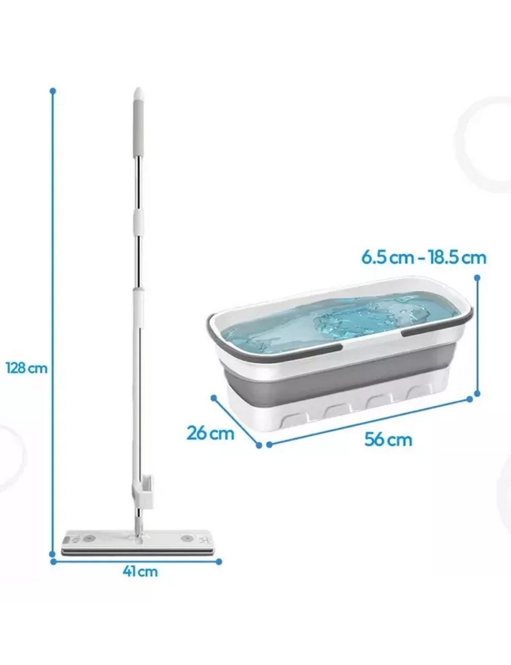 Trapero Fregona Cubo Plegable
