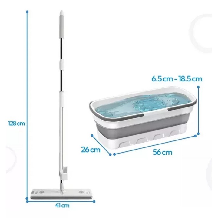 Trapero Fregona Cubo Plegable