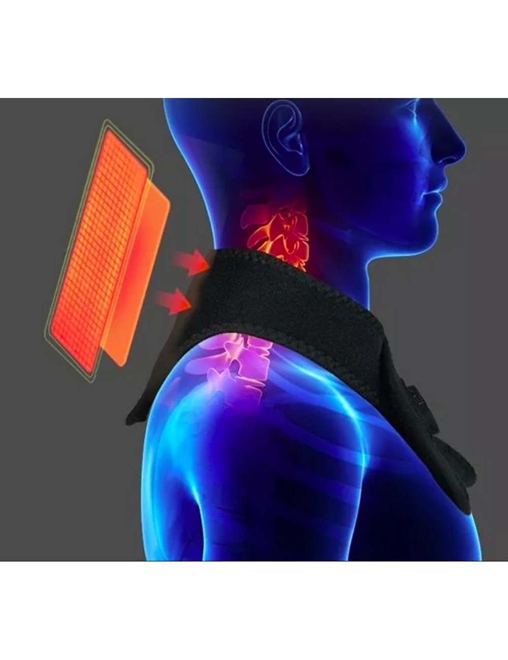 Masajeador De Cuello Conexión Directa, 3 Modos De Vibración