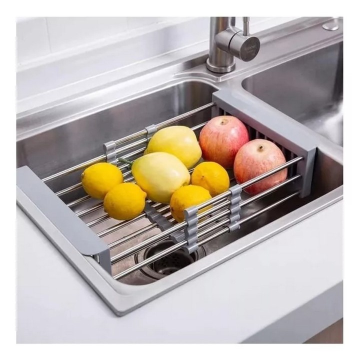 Escurridor Para Trastes, Verduras Ajustable Fregadero