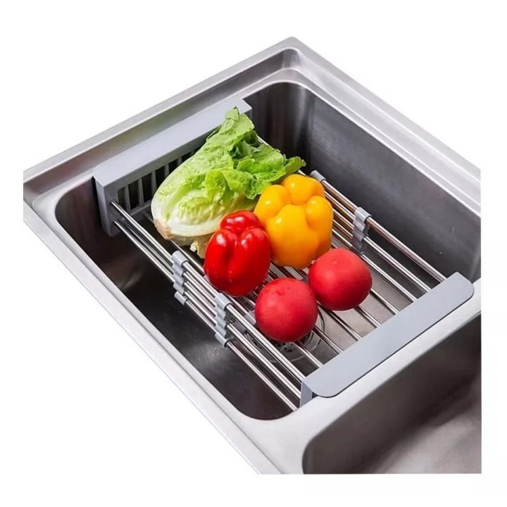 Escurridor Para Trastes, Verduras Ajustable Fregadero
