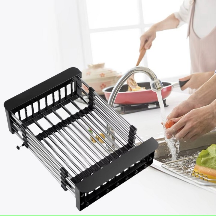 Escurridor Para Trastes, Verduras Ajustable Fregadero