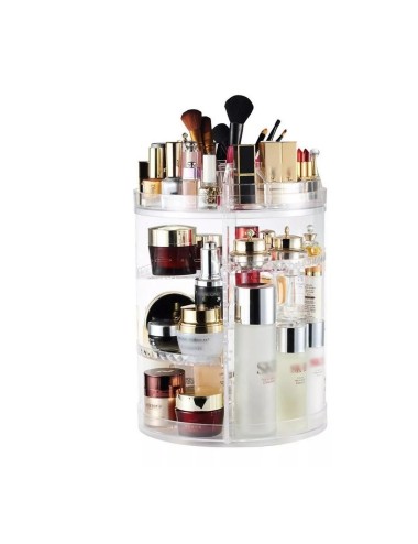 Organizador Maquillaje Cosmeticos Con Rotación De 360 Grados