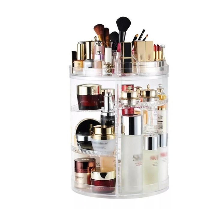 Organizador Maquillaje Cosmeticos Con Rotación De 360 Grados