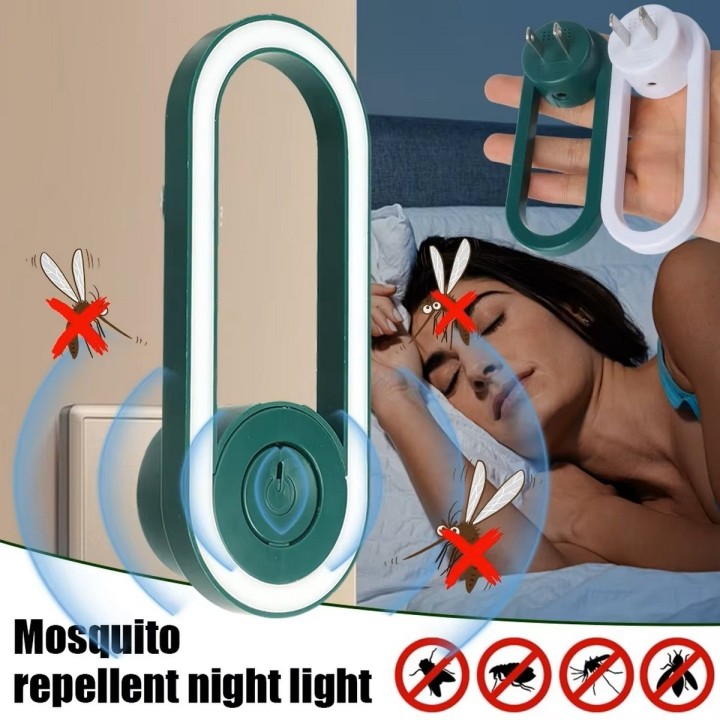 Repelente Ultrasonico Mosquitos Luz Habitacion