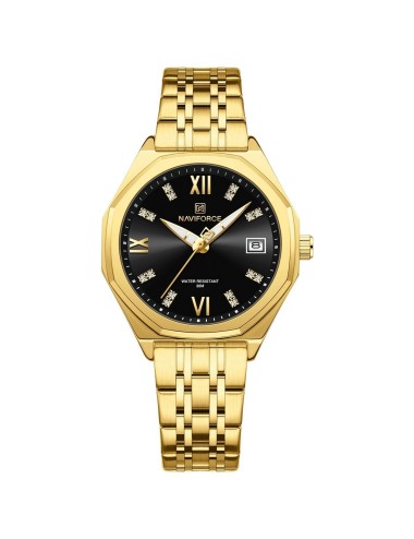 Reloj Naviforce Casual Nf5052 Mujer Acero + Estuche