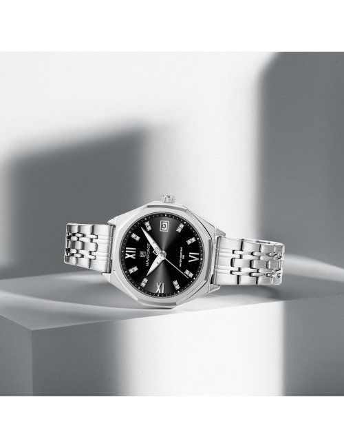 Reloj Naviforce Casual Nf5052 Mujer Acero + Estuche