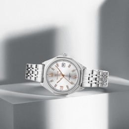 Reloj Naviforce Casual Nf5052 Mujer Acero + Estuche