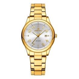 Reloj Naviforce Casual Nf5059 Mujer Acero + Estuche