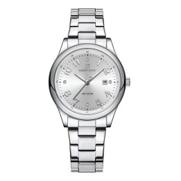 Reloj Naviforce Casual Nf5059 Mujer Acero + Estuche