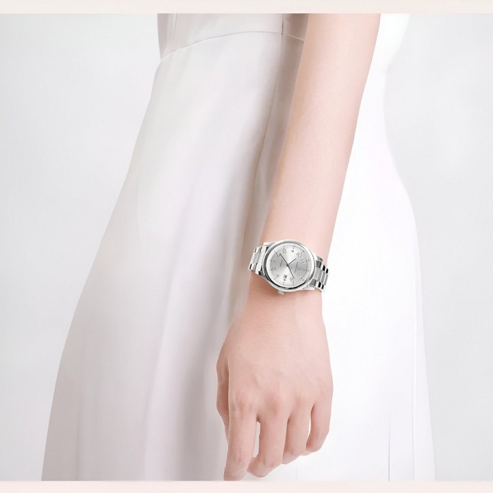 Reloj Naviforce Casual Nf5059 Mujer Acero + Estuche