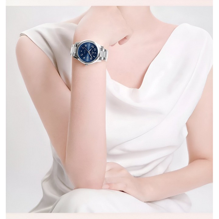 Reloj Naviforce Casual Nf5059 Mujer Acero + Estuche