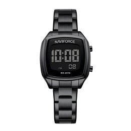 Reloj Naviforce Sport Nf5047 Mujer Digital Acero + Estuche
