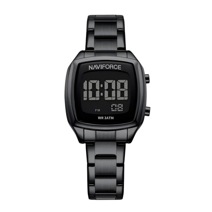 Reloj Naviforce Sport Nf5047 Mujer Digital Acero + Estuche