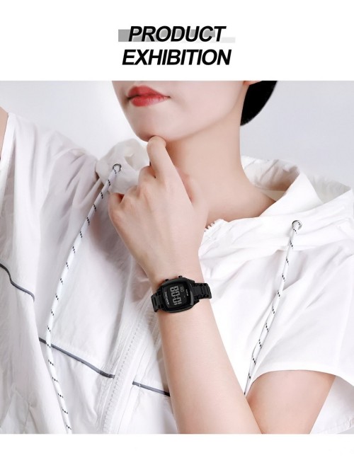 Reloj Naviforce Sport Nf5047 Mujer Digital Acero + Estuche