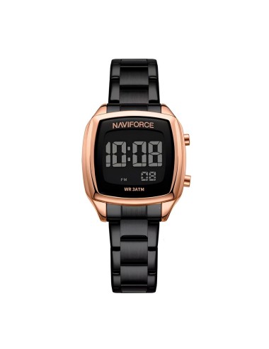 Reloj Naviforce Sport Nf5047 Mujer Digital Acero + Estuche
