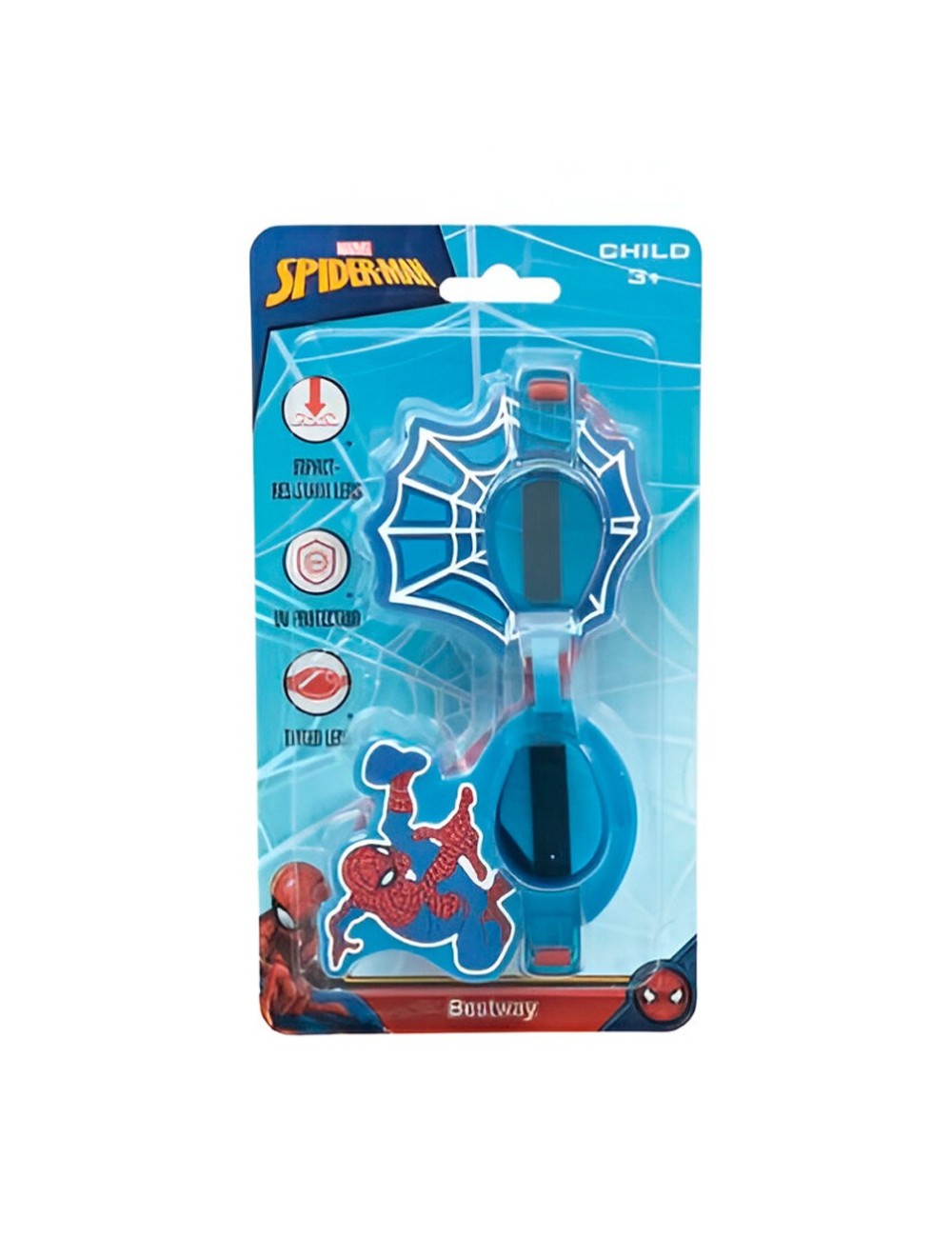 Gafas Infantiles Para Natacion 3 Años Diseño Spiderman