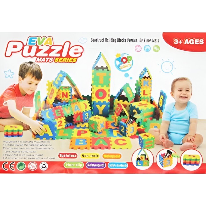 Tapete Juguete Niños Puzzle Numeros Fomi Multicolor 18 Unid