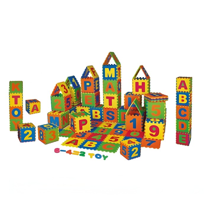 Tapete Juguete Niños Puzzle Numeros Fomi Multicolor 18 Unid