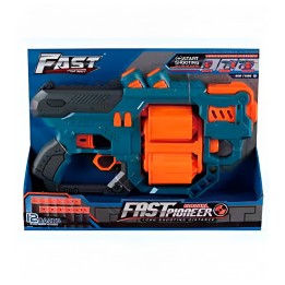 Pistola Lanza Dardos Nerf Multiples Juguete Niño Píoneer