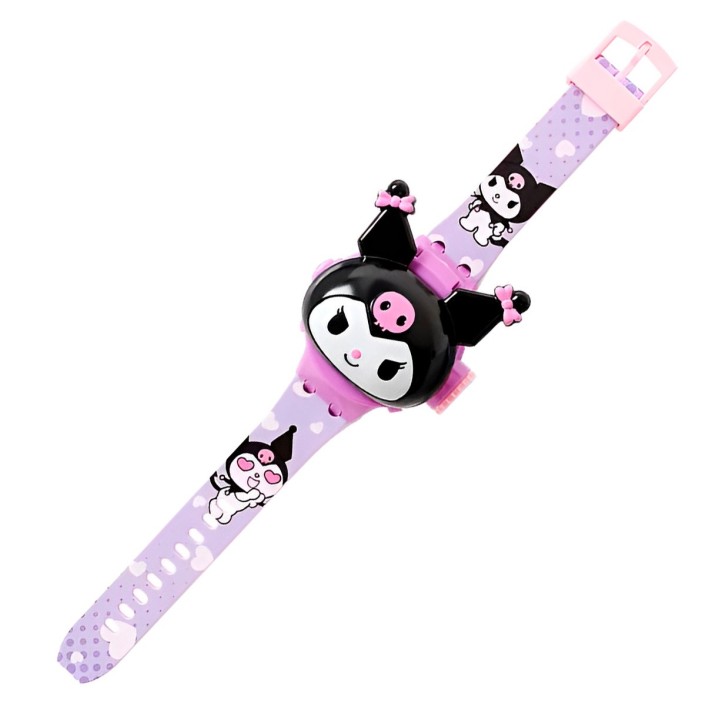 Reloj Niña Digital Proyector Figura Infantil Kuromi Anime