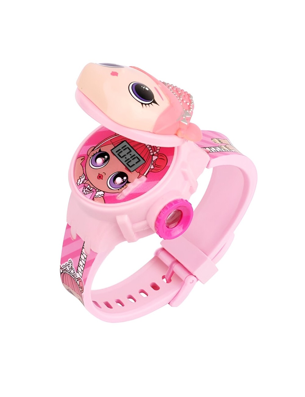Reloj Niña Digital Proyector Figura Infantil Lol Muñeca