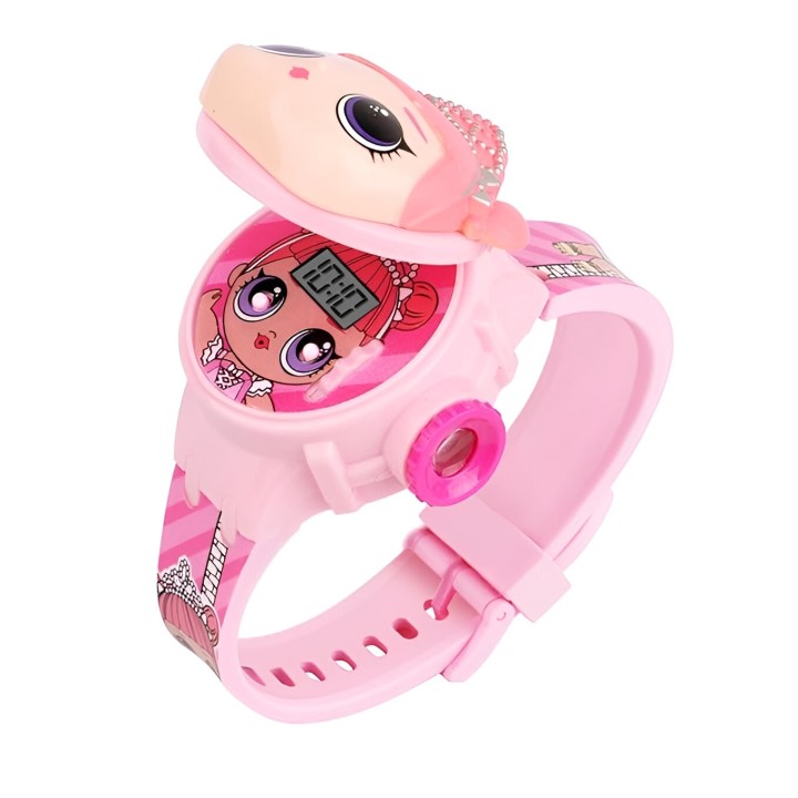 Reloj Niña Digital Proyector Figura Infantil Lol Muñeca