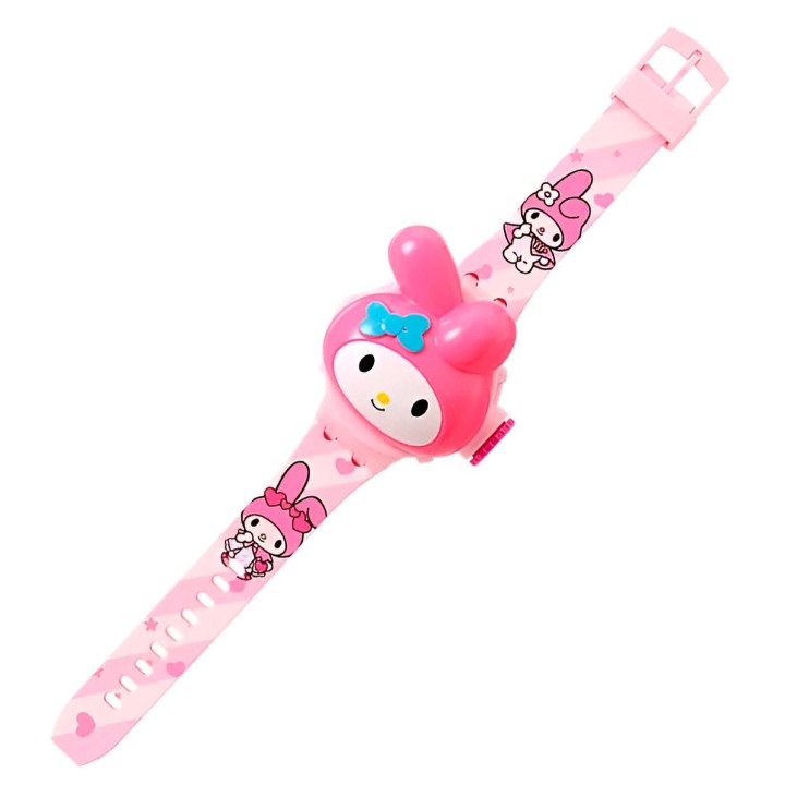 Reloj Niña Digital Proyector Figura Infantil Melody Kuromi