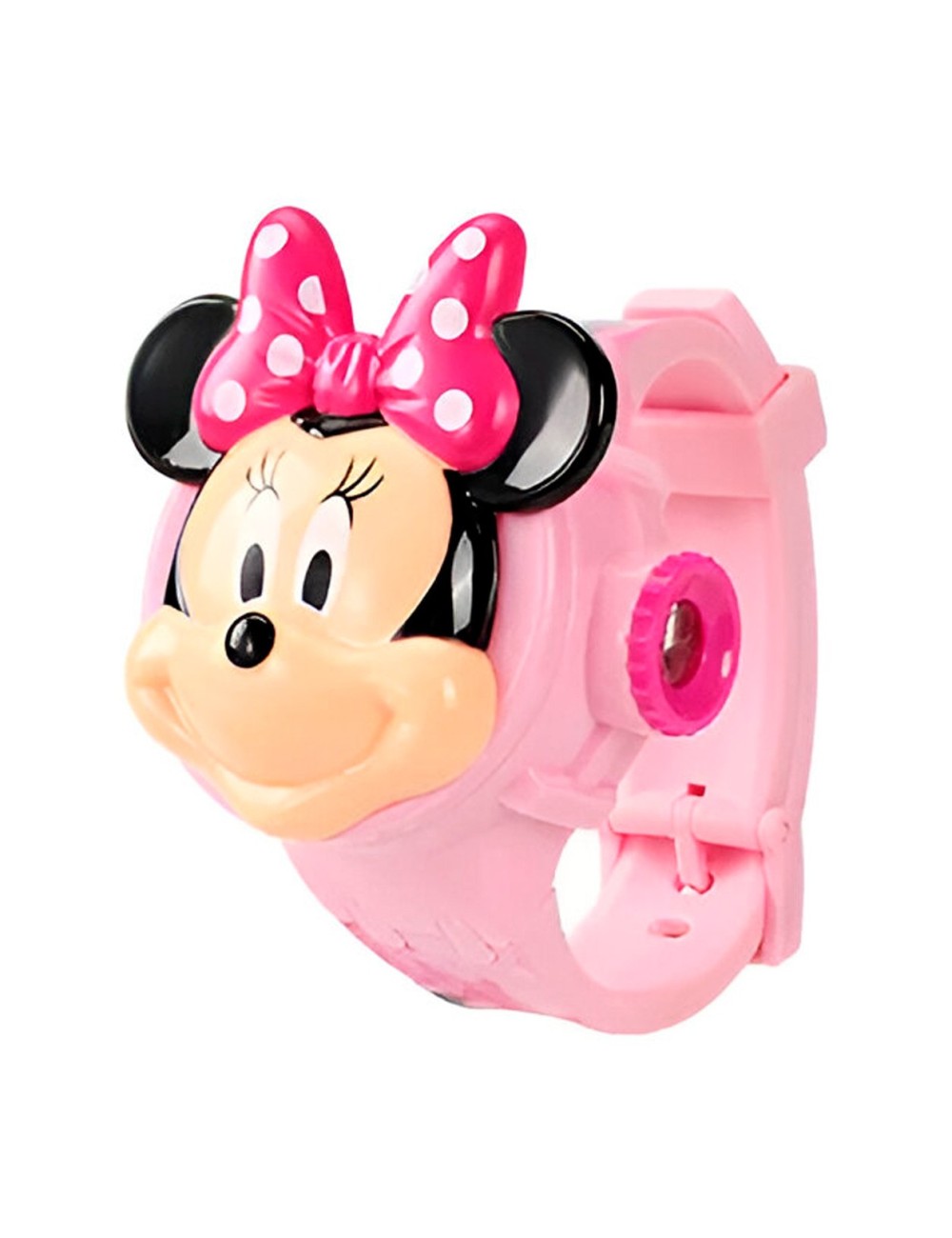 Reloj Niña Digital Proyector Figura Infantil Minnie Mouse