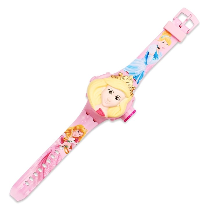 Reloj Niña Digital Proyector Figura Infantil Princesa Cuento