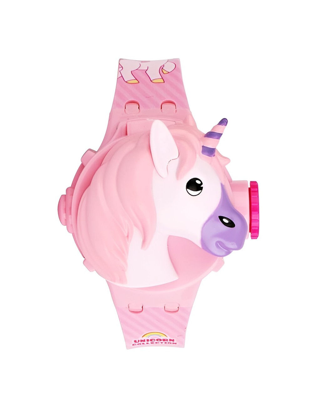 Reloj Niña Digital Proyector Figura Infantil Unicornio Pony