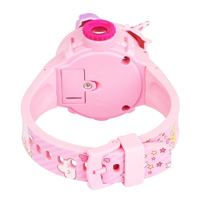 Reloj Niña Digital Proyector Figura Infantil Unicornio Pony