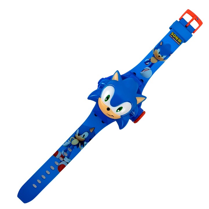 Reloj Niño Digital Proyector Figura Infantil Sonic Anime