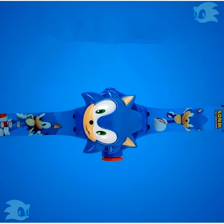 Reloj Niño Digital Proyector Figura Infantil Sonic Anime