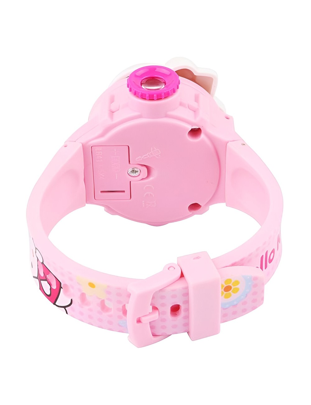 Reloj Niña Digital Proyector Figura Infantil Hello Kitty