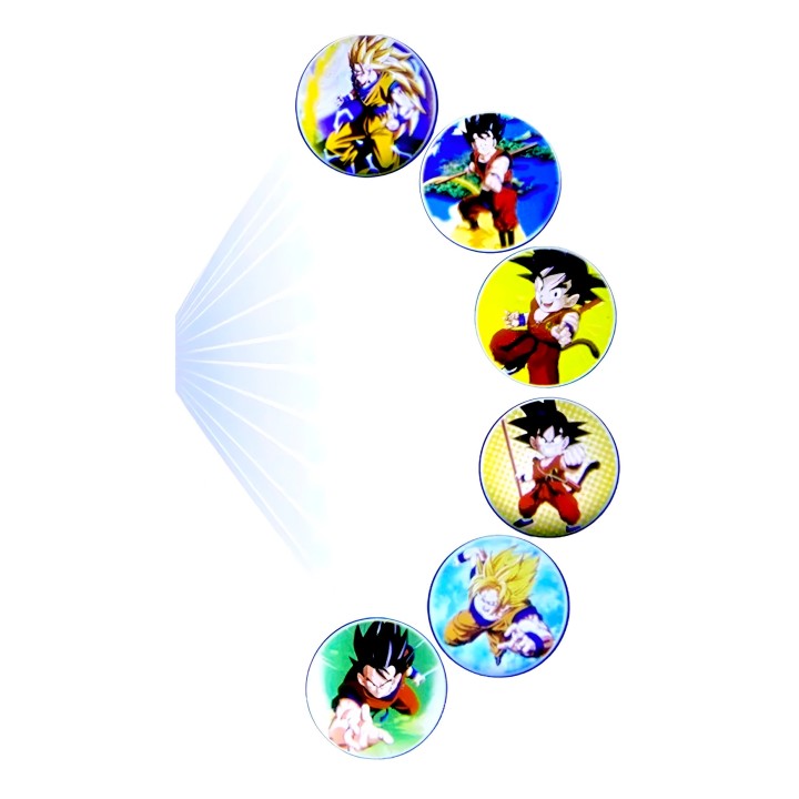 Reloj Niño Digital Proyector Figura Infantil Goku Dragonball