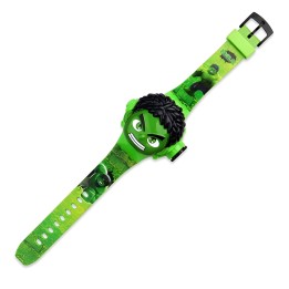 Reloj Niño Digital Proyector Figura Infantil Hulk Verde