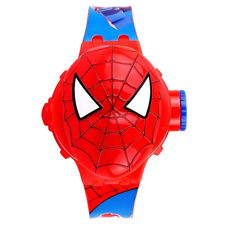 Reloj Niño Digital Proyector Figura Infantil Spiderman Araña