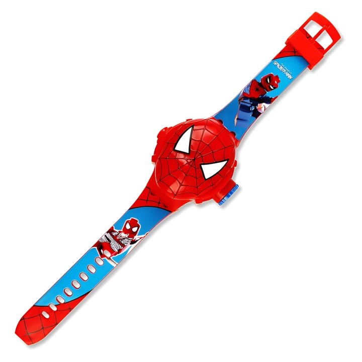 Reloj Niño Digital Proyector Figura Infantil Spiderman Araña