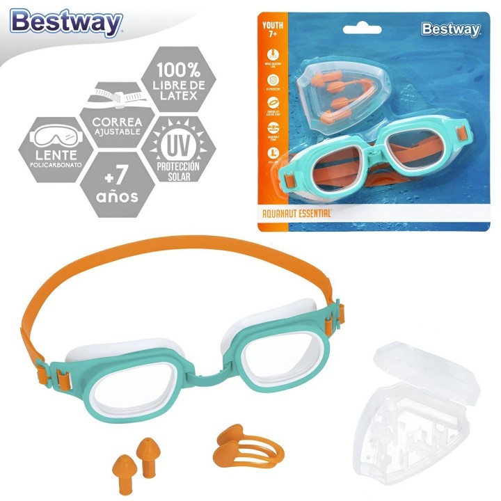 Gafas De Natacion Con Tapones Para Los Oídos Clip Nariz