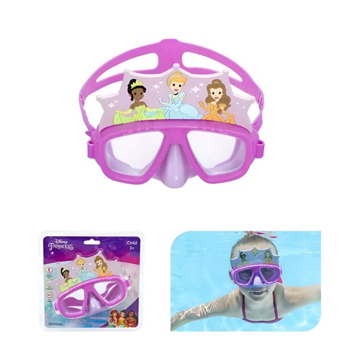 Gafa Careta Para Natacion 9102x 3 Años Princesas Cuentos