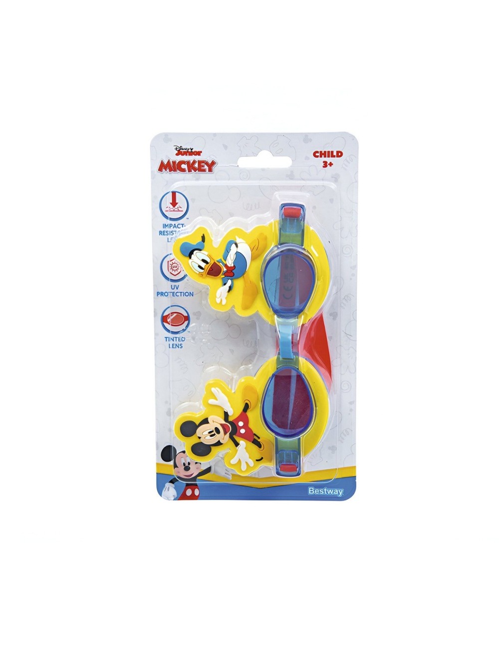 Gafas Infantiles Para Natacion 3 Años Mickey Mouse Pato Dona