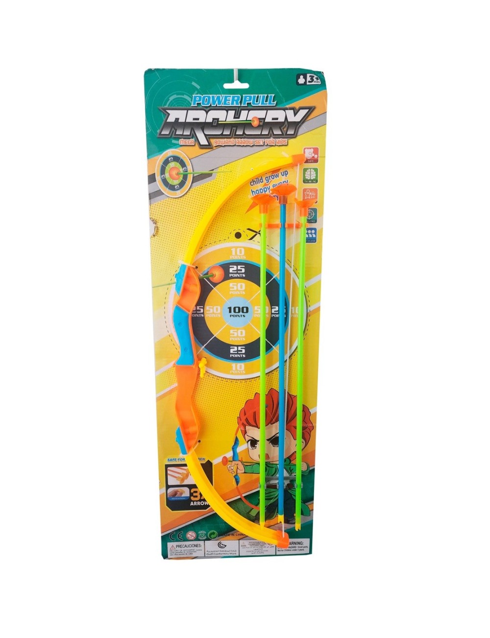 Juguete Arco Flechas Unisex Tiro Al Blanco Niños Destreza