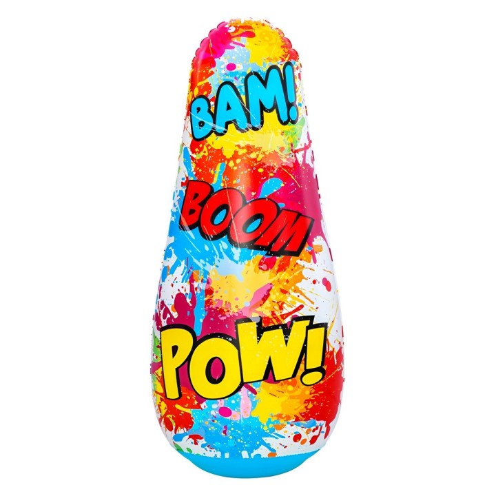 Puching Ball Inflable Niños Porfiado Multicolor Boom 52630