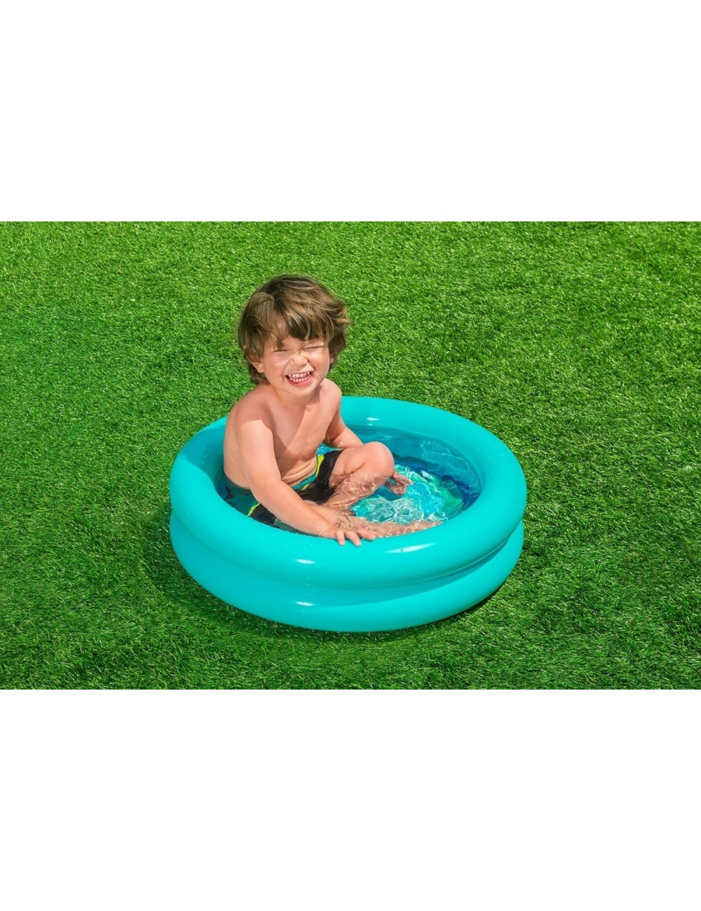 Alberca Inflable Circular Para Bebé Bestway Color 51061 Color Menta