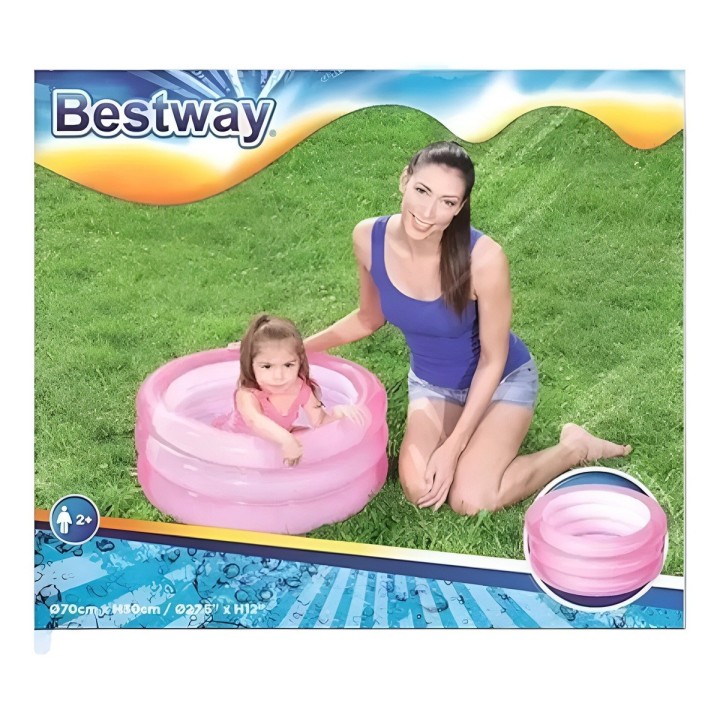 Piscina Inflable Redonda Niños Kids Bestway 51033 43 Litros